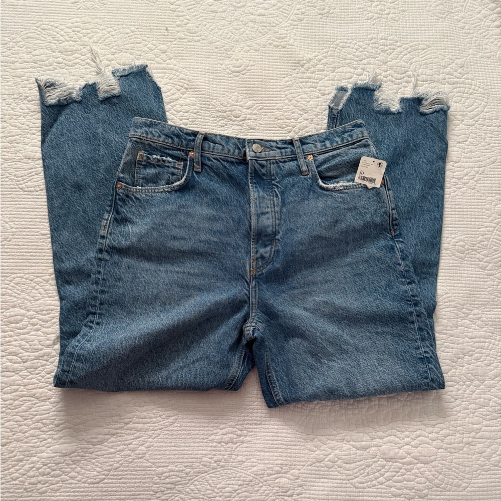 Free People Women's Tapered Baggy Boyfriend Jeans - Picture 4 of 8